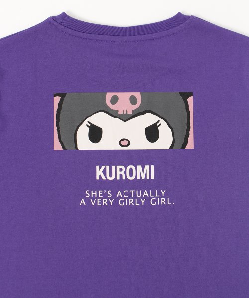 Sanrio characters(サンリオキャラクターズ)/【Sanrio/サンリオ】天竺長袖Ｔシャツ クロミ/ポチャッコ/ポムポムプリン/シナモンロール/img03