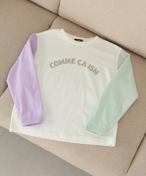 COMME CA ISM KIDS(コムサイズム（キッズ）)/ロゴプリントＴシャツ/img02