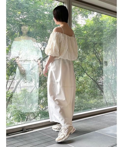 emmi atelier(emmi　atelier)/【emmi atelier】ワッシャーコンビコクーンワンピース/img33