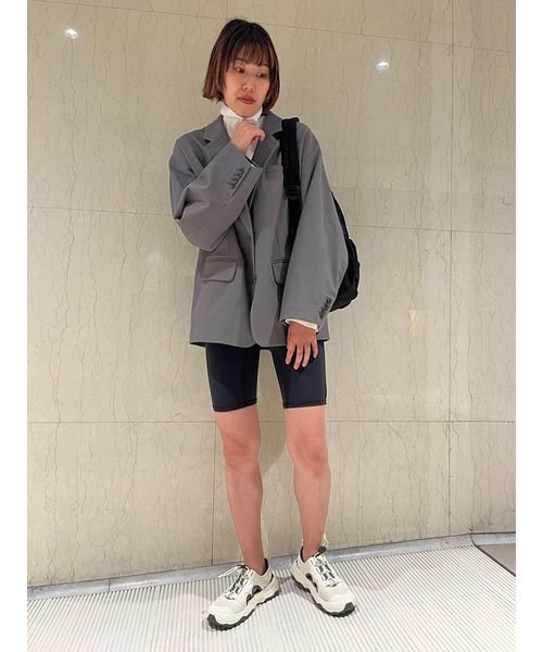 【emmi atelier】LENZING(TM) ECOVERO(TM)フロントジップカーディガン TM 予めご了承ください