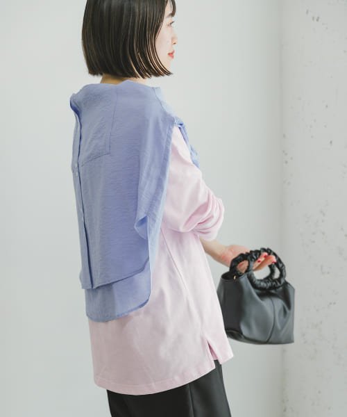 ITEMS URBANRESEARCH(アイテムズ アーバンリサーチ（レディース）)/ボートネックルーズカットソー/img17