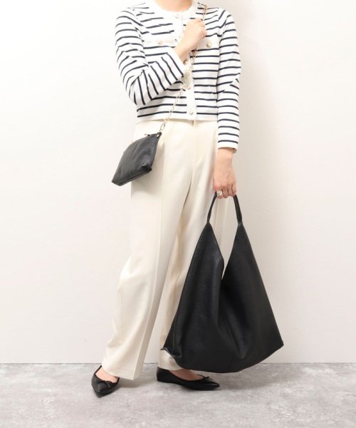 【AULENTTI/ オーレンティ】◇【WEB限定】チェーンミニバッグ付きワンショルダーバッグ WEB限定