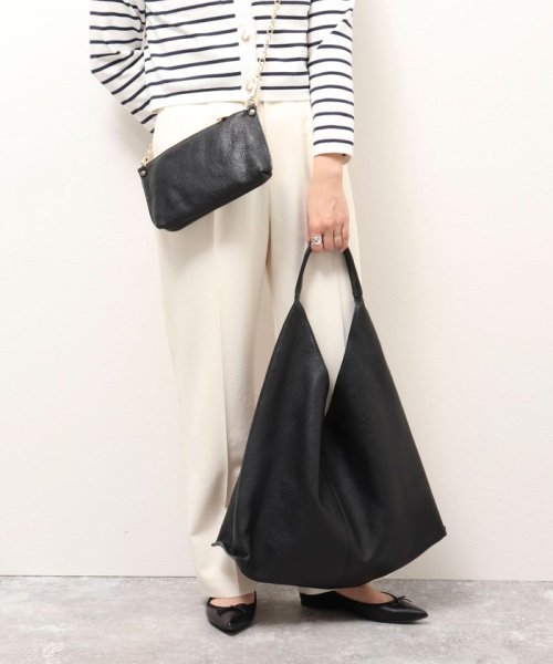 【AULENTTI/ オーレンティ】◇【WEB限定】チェーンミニバッグ付きワンショルダーバッグ WEB限定