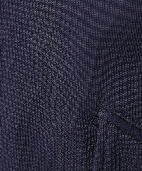 【春アウター】ストレッチ　ショート フードブルゾン 