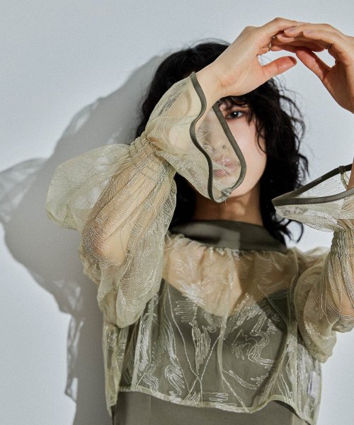 niana ニアナ リーフブラウスセットドレス パーティードレス 結婚式 ワンピース ボレロ 刺繍レース キャミワンピ 2点セット 羽織 リボン マーメイドスカ 5cm ニアナ 106cm