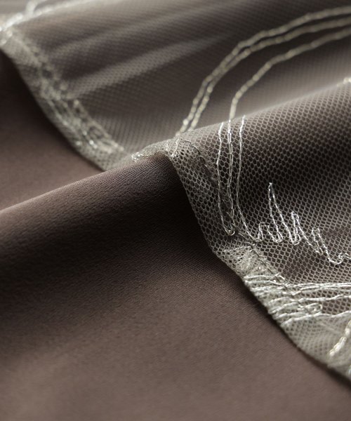 niana ニアナ リーフブラウスセットドレス パーティードレス 結婚式 ワンピース ボレロ 刺繍レース キャミワンピ 2点セット 羽織 リボン マーメイドスカ 5cm ニアナ 106cm