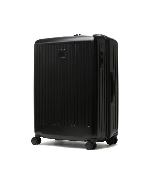 タケオキクチ スーツケース キャリーケース おしゃれ 大型 拡張 ストッパーエキスパンダブル 大容量 TSAロック 旅行 CITY BLACK CTY006A CITY BLACK