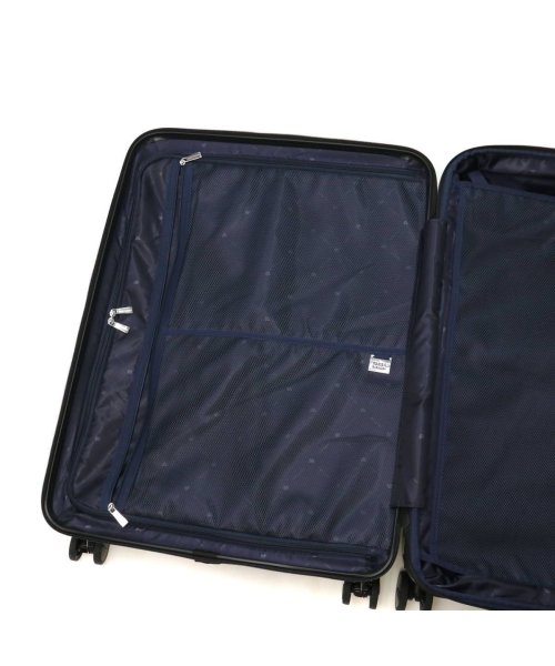 タケオキクチ スーツケース キャリーケース おしゃれ 大型 拡張 ストッパーエキスパンダブル 大容量 TSAロック 旅行 CITY BLACK CTY006A CITY BLACK