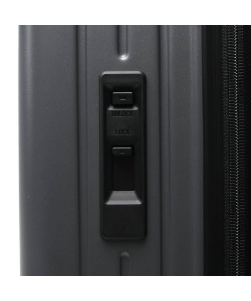 タケオキクチ スーツケース キャリーケース おしゃれ 大型 拡張 ストッパーエキスパンダブル 大容量 TSAロック 旅行 CITY BLACK CTY006A CITY BLACK