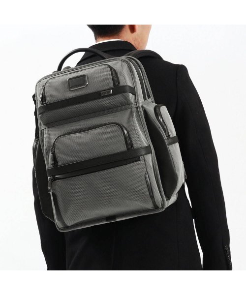 TUMI(トゥミ)/【日本正規品】トゥミ リュック TUMI ビジネスバッグ レザー ナイロン ビジネス ノートPC B4  Alpha X ブリーフ・パック 02603580/img01