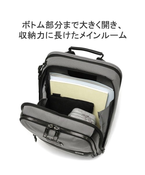 TUMI(トゥミ)/【日本正規品】トゥミ リュック TUMI ビジネスバッグ レザー ノートPC A4  ビジネスリュック Alpha X スリム・バックパック 02603581/img04