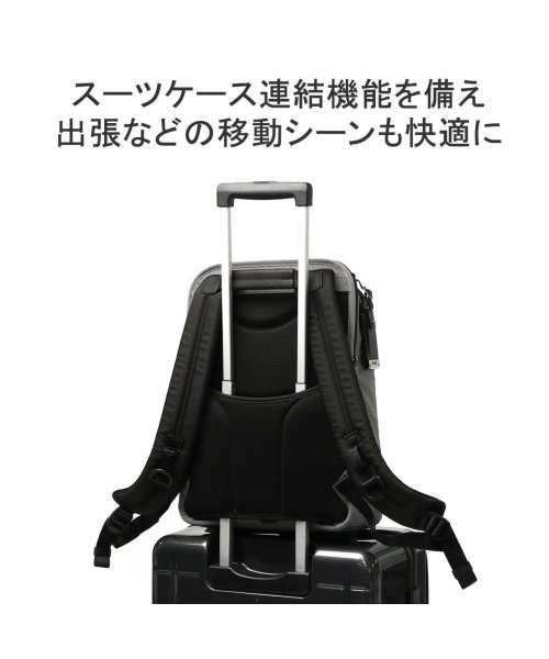 TUMI(トゥミ)/【日本正規品】トゥミ リュック TUMI ビジネスバッグ レザー ノートPC A4  ビジネスリュック Alpha X スリム・バックパック 02603581/img07