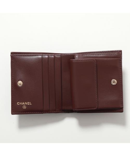 CHANEL 二つ折り財布 AP3178 MATELASSE マトラッセ CHANEL 二つ折り財布 AP3178 MATELASSE