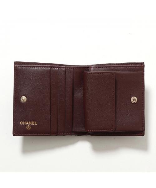 CHANEL 二つ折り財布 AP3178 MATELASSE マトラッセ CHANEL 二つ折り財布 AP3178 MATELASSE