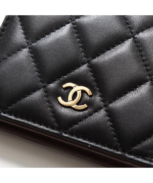 CHANEL(シャネル)/CHANEL 二つ折り財布 AP3178 MATELASSE マトラッセ/img09