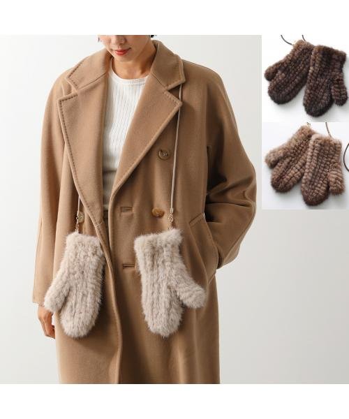 MAX MARA ミトン MINKMITT ミンク ファー コード付き MARA MAX ミトン MINKMITT ミンク ファー