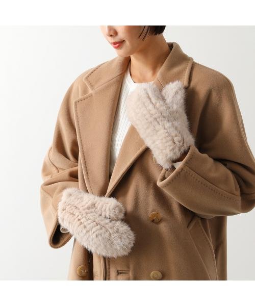 MAX MARA ミトン MINKMITT ミンク ファー コード付き MARA MAX ミトン MINKMITT ミンク ファー