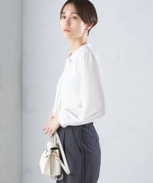 SHIPS WOMEN(シップス　ウィメン)/〈手洗い可能〉スカーフタイ ブラウス 24SS ◇/img13