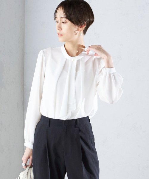 SHIPS WOMEN(シップス　ウィメン)/〈手洗い可能〉スカーフタイ ブラウス 24SS ◇/img14