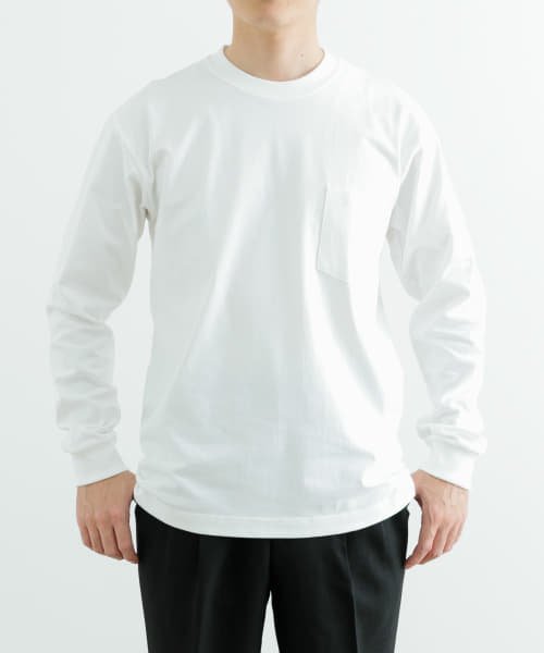 ITEMS URBANRESEARCH(アイテムズアーバンリサーチ（メンズ）)/Hanes　BEEFY Long－Sleeve Pocket T－shirts/img02