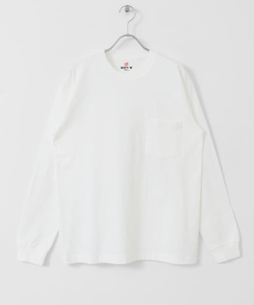 ITEMS URBANRESEARCH(アイテムズアーバンリサーチ（メンズ）)/Hanes　BEEFY Long－Sleeve Pocket T－shirts/img10