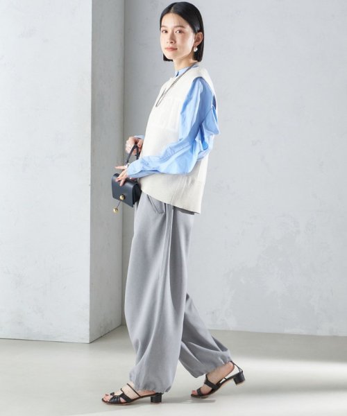 SHIPS WOMEN(シップス　ウィメン)/〈手洗い可能〉ジャカード ロゴ ニット ベスト 24SS ◇/img19