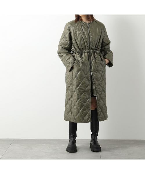 GANNI(ガニー)/GANNI キルティングコート Shiny Quilt Long Coat/img05