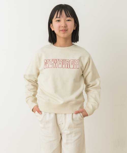 URBAN RESEARCH DOORS（Kids）(アーバンリサーチドアーズ（キッズ）)/『WEB/一部店舗限定』『親子リンク』フロッキーロゴスウェット(KIDS)/img01