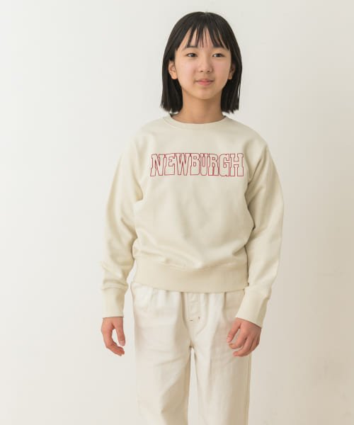 URBAN RESEARCH DOORS（Kids）(アーバンリサーチドアーズ（キッズ）)/『WEB/一部店舗限定』『親子リンク』フロッキーロゴスウェット(KIDS)/img02