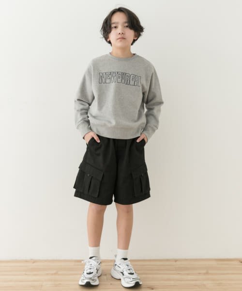 URBAN RESEARCH DOORS（Kids）(アーバンリサーチドアーズ（キッズ）)/『WEB/一部店舗限定』『親子リンク』フロッキーロゴスウェット(KIDS)/img11