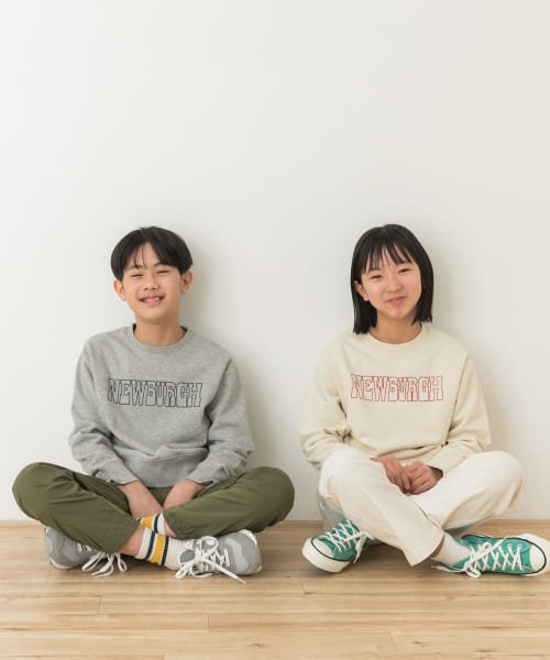 URBAN RESEARCH DOORS（Kids）(アーバンリサーチドアーズ（キッズ）)/『WEB/一部店舗限定』『親子リンク』フロッキーロゴスウェット(KIDS)/img21