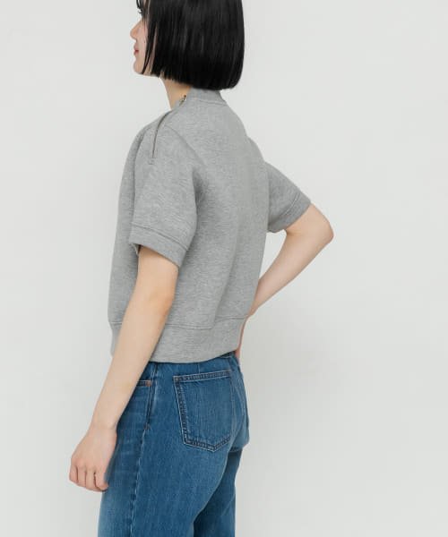 URBAN RESEARCH DOORS(アーバンリサーチドアーズ)/unfil　double faced cropped half－sleeve top/img03