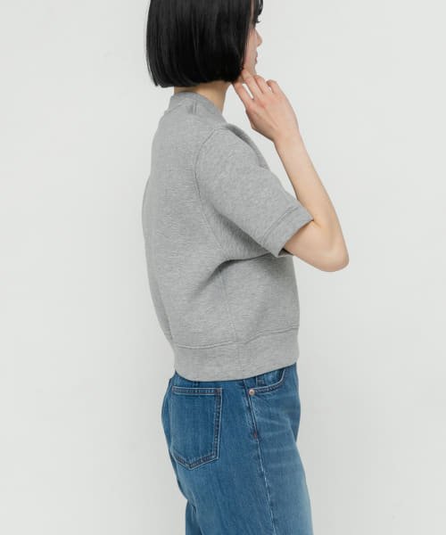 URBAN RESEARCH DOORS(アーバンリサーチドアーズ)/unfil　double faced cropped half－sleeve top/img05