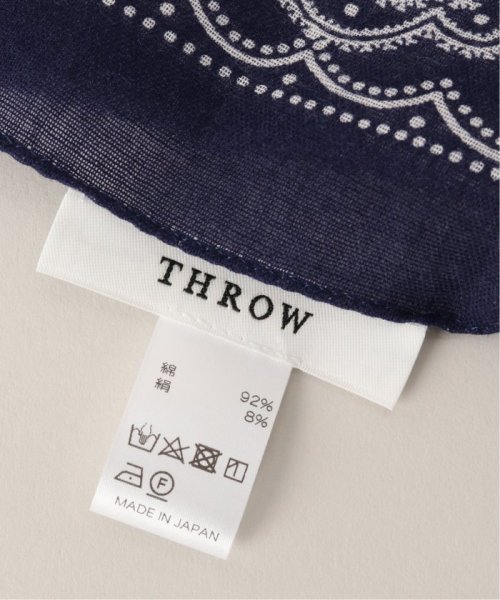 【THROW/スロー】GEMMA コットンシルクバンダナ柄スカーフ 【THROW/スロー】GEMMA コットンシルクバンダナ柄スカーフ F1297324819(10010円)
