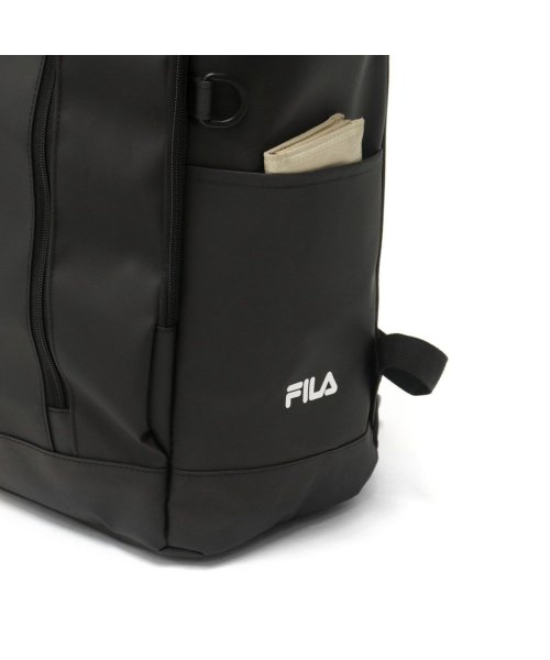 FILA(フィラ)/フィラ リュック 大容量 FILA 30L A3 B4 軽量 撥水 スクエアリュック ボックス型 通学 通学リュック リュックサック PC収納 サイン 7762/img21