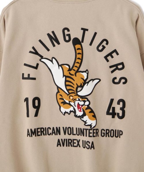 AVIREX(AVIREX)/《WEB限定》FLYING TIGER CREW NECK SWEAT/img17