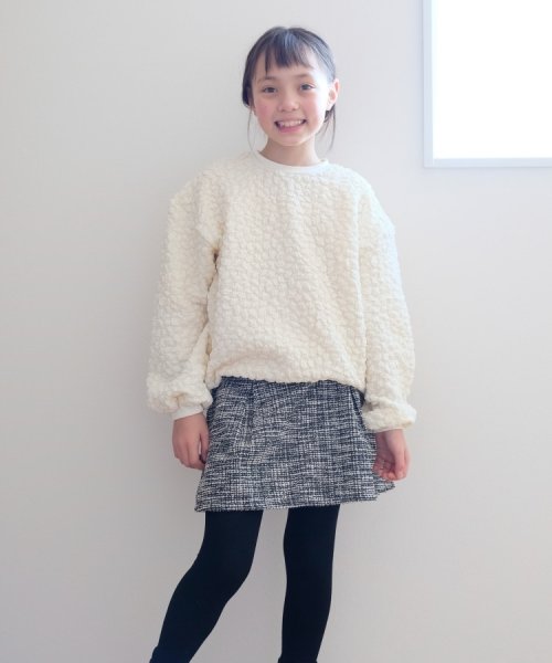 SHOO・LA・RUE(Kids) (シューラルーキッズ)/【110－140cm】カットツイード スカパン/img08