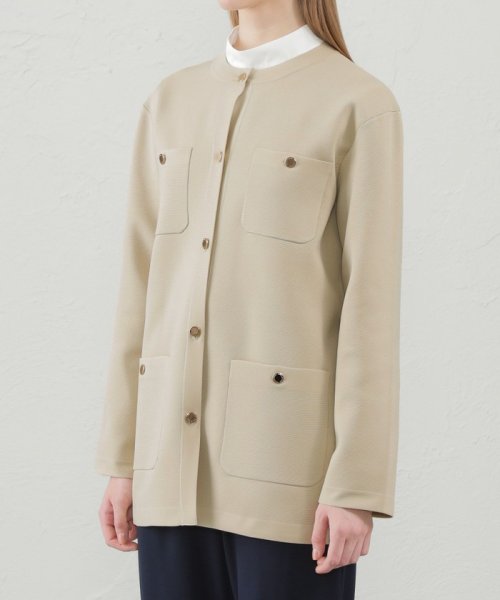 ミラノリブニットジャケット 