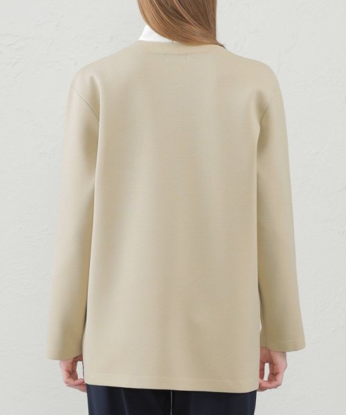 ミラノリブニットジャケット 