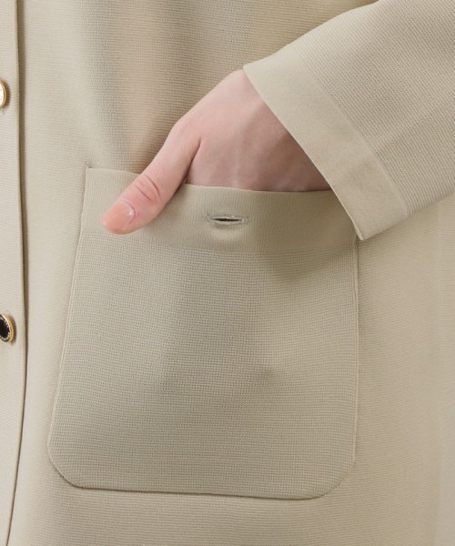 ミラノリブニットジャケット 