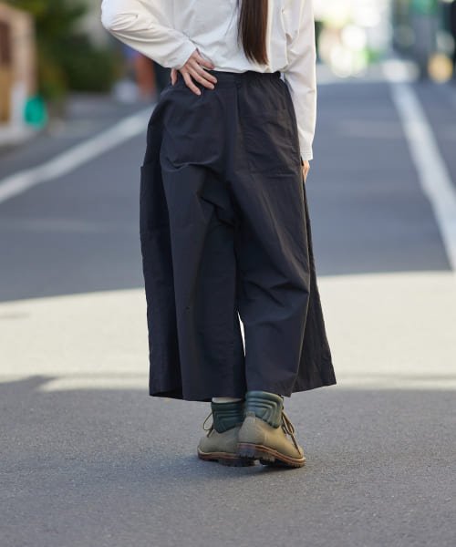 『別注』『撥水/2WAY仕様』GRAMICCI　アクティブナイロンサロペット パンツの2WAY仕様 165cm BEIGE