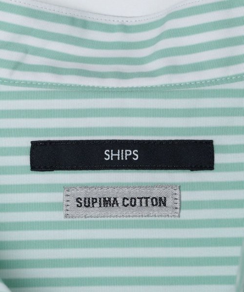 SHIPS MEN(シップス　メン)/SHIPS: バンドカラー スーピマ コットン ポプリン ストライプ 長袖 シャツ/img39