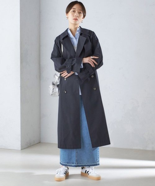コットン ギャバジン トレンチ コート 24SS ◇ 