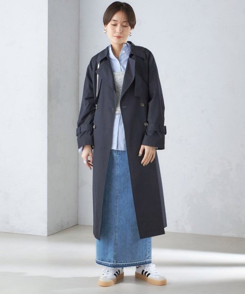 コットン ギャバジン トレンチ コート 24SS ◇ 