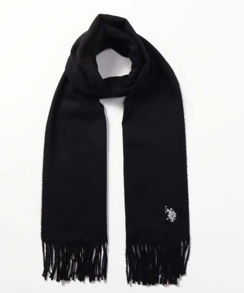 U.S. POLO ASSN.(U．S． POLO ASSN．)/【U.S. POLO ASSN.】USPA  ポロ アッスン マフラー チェック 無地 2012/img04