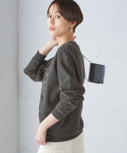 SHIPS WOMEN(シップス　ウィメン)/【SHIPS別注】Odub:〈手洗い可能〉メタリック ロゴ スウェット 24SS ◇/img47