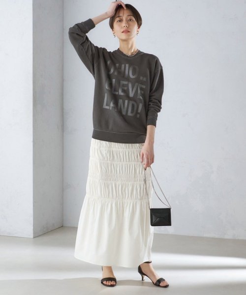 SHIPS WOMEN(シップス　ウィメン)/【SHIPS別注】Odub:〈手洗い可能〉メタリック ロゴ スウェット 24SS ◇/img51