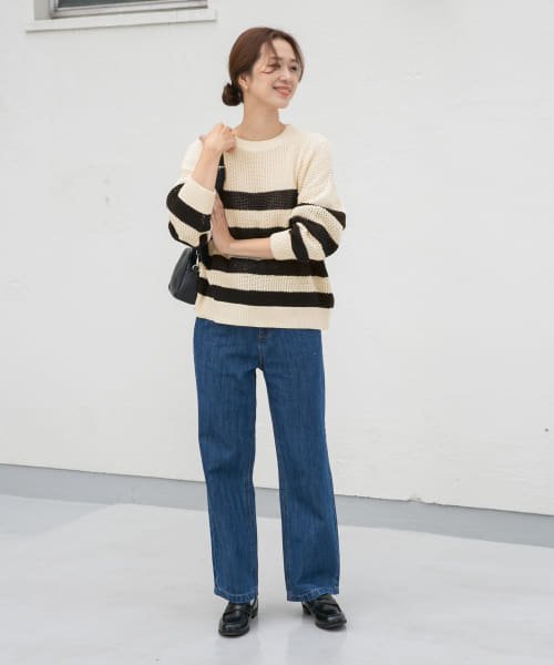 URBAN RESEARCH DOORS(アーバンリサーチドアーズ)/メッシュKNITプルオーバー/img34