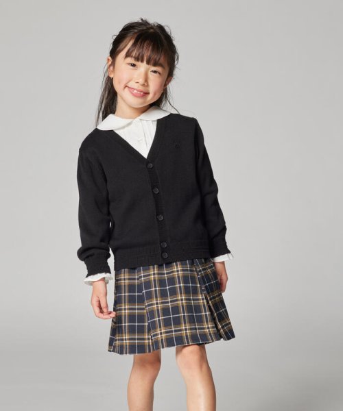 COMME CA ISM KIDS(コムサイズム（キッズ）)/サスペンダー付き チェックスカート(100－130cm)/img01