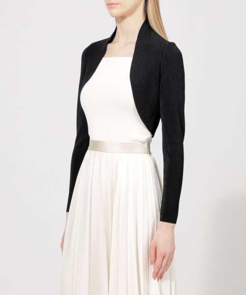 キュプラベーシック ショートニットボレロ ご自宅で手洗い可能です 洗濯表示に従ってお手入れしてください